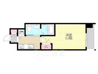 エスリード新大阪NORTH【6階】の間取り