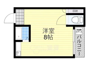 大阪府大阪市東淀川区上新庄3丁目【マンション】の間取り