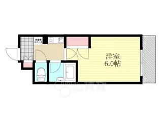 エスリード新大阪第8【6階】の間取り