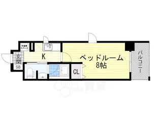KDXレジデンス豊中南【4階】の間取り