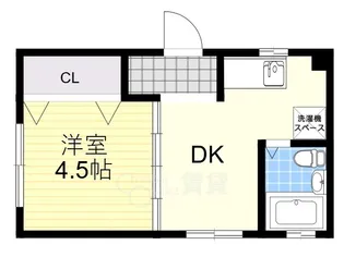 大阪府豊中市庄内東町6丁目【マンション】の間取り