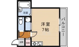 シャンピア蛍【3階】の間取り