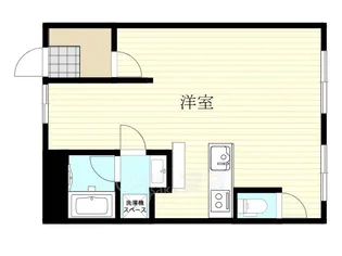 ハイツ東興【1階】の間取り