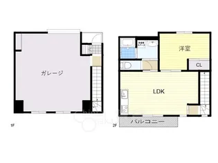 大阪府池田市畑3丁目【一戸建】の間取り