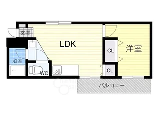増田マンション【5階】の間取り