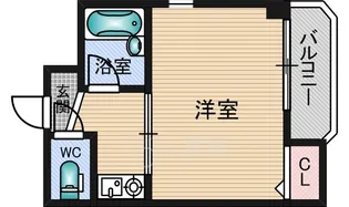 パレ淡路【3階】の間取り