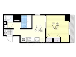 第13関根マンション【8階】の間取り