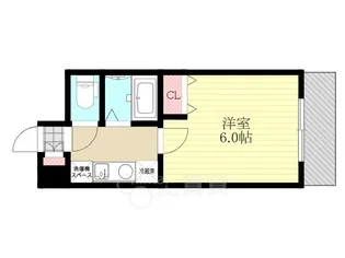 大阪府大阪市淀川区東三国4丁目【マンション】の間取り