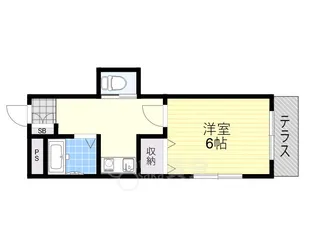 サンライフ玉井町【2階】の間取り