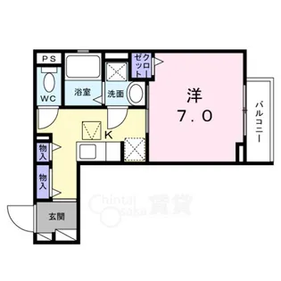 コンテ石橋【1階】の間取り
