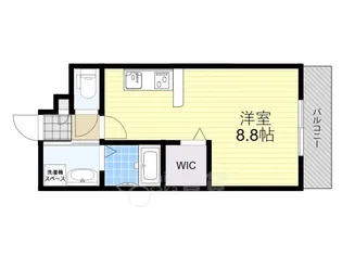 アンプルールフェールSHIBATA【3階】の間取り