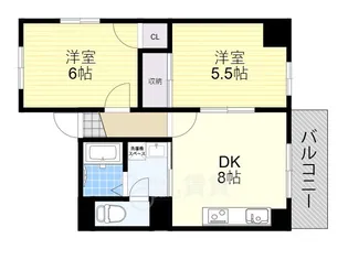 クリアコートU【3階】の間取り