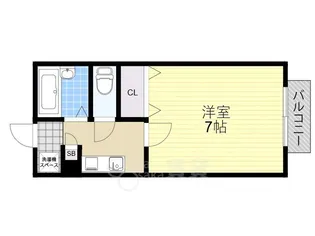 ホークメゾン【2階】の間取り