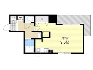 大阪府吹田市広芝町【マンション】の間取り