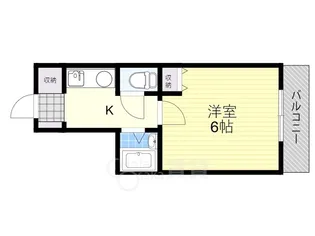 グリーンハウス緑地【2階】の間取り