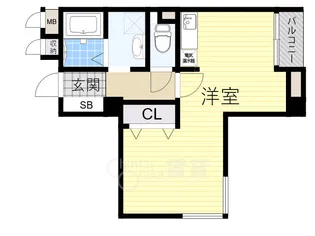 スクエア【4階】の間取り
