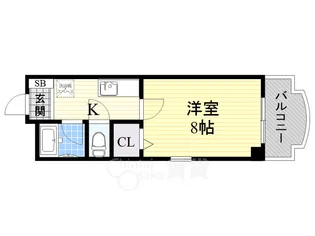 エンジェルコート【3階】の間取り