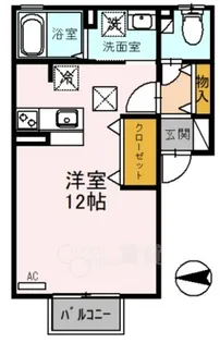 ザウバーヴィント2【1階】の間取り