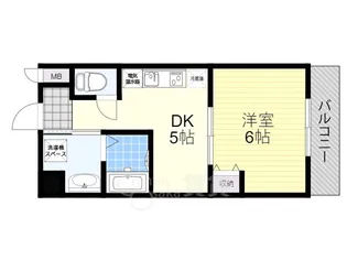第16関根マンション【8階】の間取り