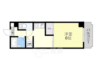サンクリエイト江坂【3階】の間取り