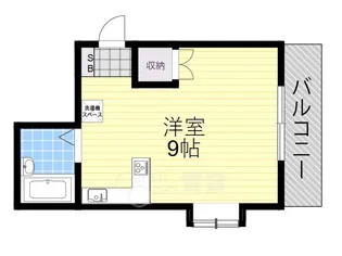 ゼクシブ池田綾羽【1階】の間取り