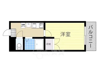 大阪府大阪市西淀川区野里2丁目【マンション】の間取り