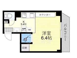 マインズ・コム南茨木【3階】の間取り