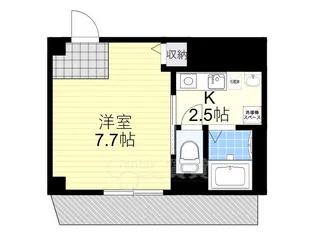 マインズ・コム南茨木【4階】の間取り