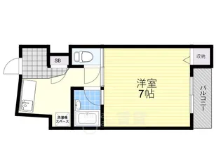 ローズヒル茨木【3階】の間取り