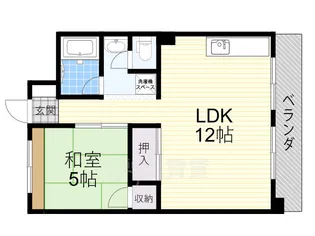 ミタカハイツ【3階】の間取り