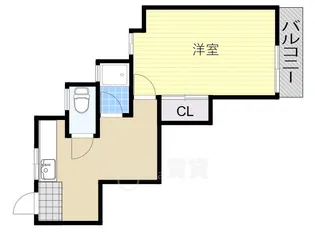 コーポディオ【1階】の間取り