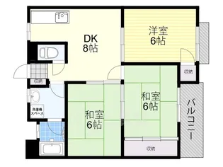メゾン並木【3階】の間取り