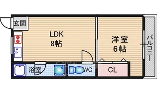 関山ビル【3階】の間取り