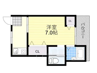 アンフィニィ橋の内4【3階】の間取り