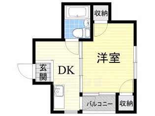 岡優マンション【2階】の間取り