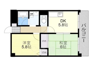 ピュアプレイス【4階】の間取り