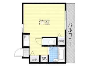 アルビヨン千里丘【2階】の間取り