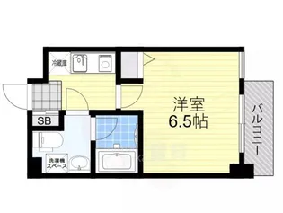 アスール江坂3rd【4階】の間取り