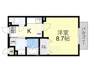 ハーモニー2【1階】の間取り