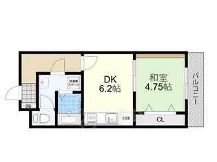福山ビル【1階】の間取り