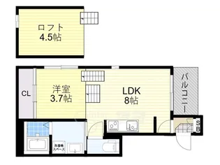 フェリシア【1階】の間取り