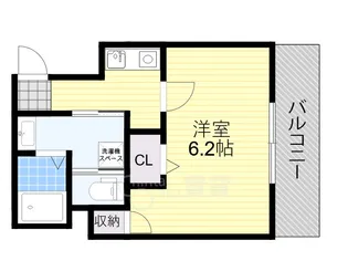 エクセル服部【3階】の間取り