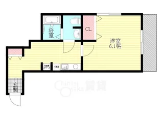 レジア大桐【1階】の間取り