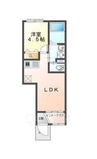 フォレストヴィラ千里イースト【2階】の間取り