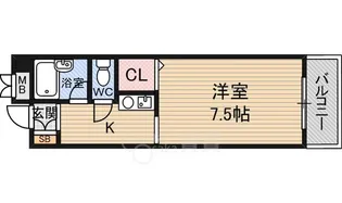 ホワイトハイツカドタ【2階】の間取り