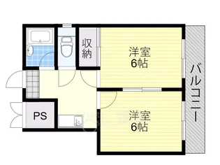 メゾン吹田泉町【3階】の間取り