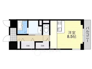 大阪府吹田市南吹田3丁目【マンション】の間取り