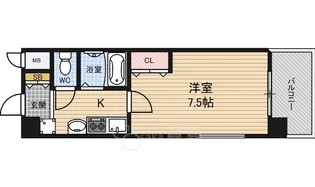 アークワン【5階】の間取り