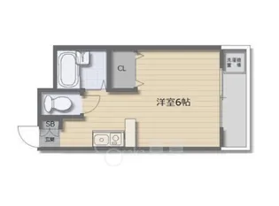 大阪府茨木市双葉町【マンション】の間取り