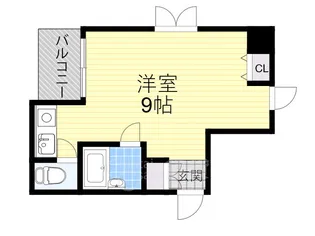 アールズコート【3階】の間取り